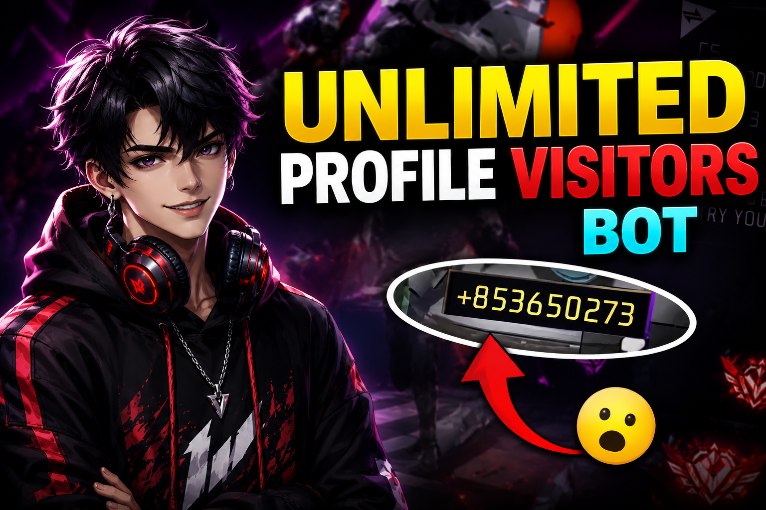 FREE FIRE ID Unlimited Profile Visits